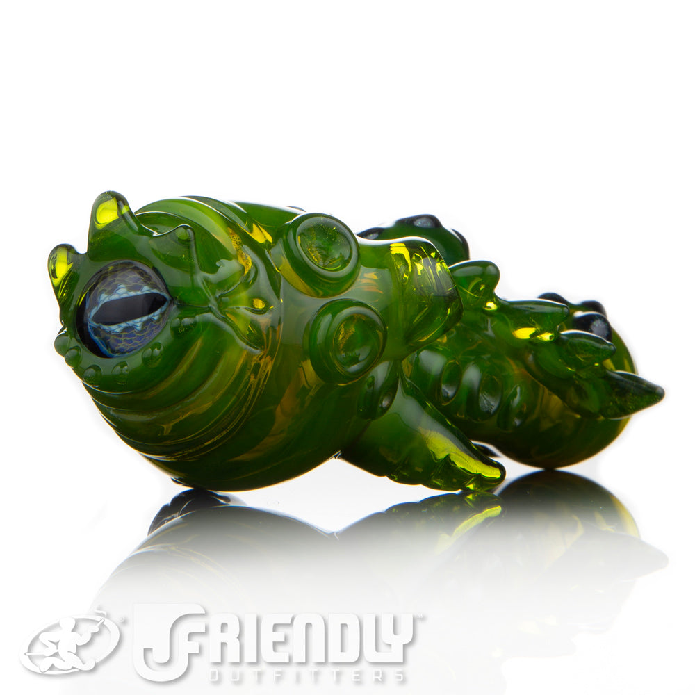 Mako Glass Green Sea Monster Spoon #3