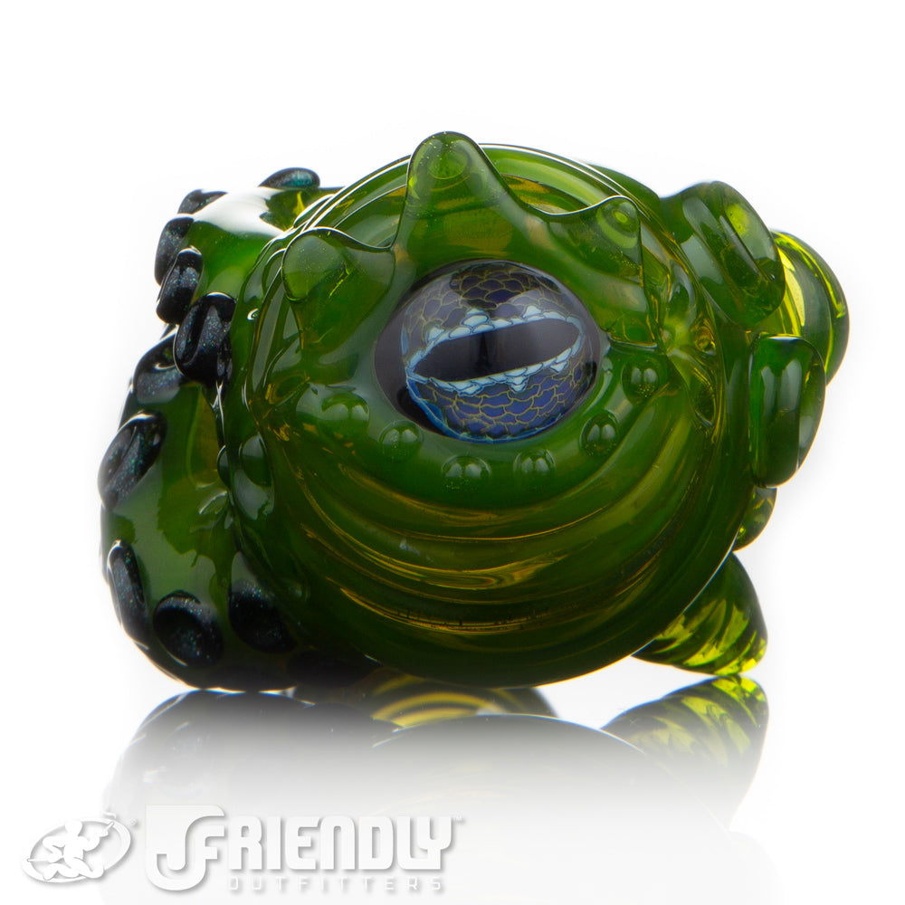 Mako Glass Green Sea Monster Spoon #3