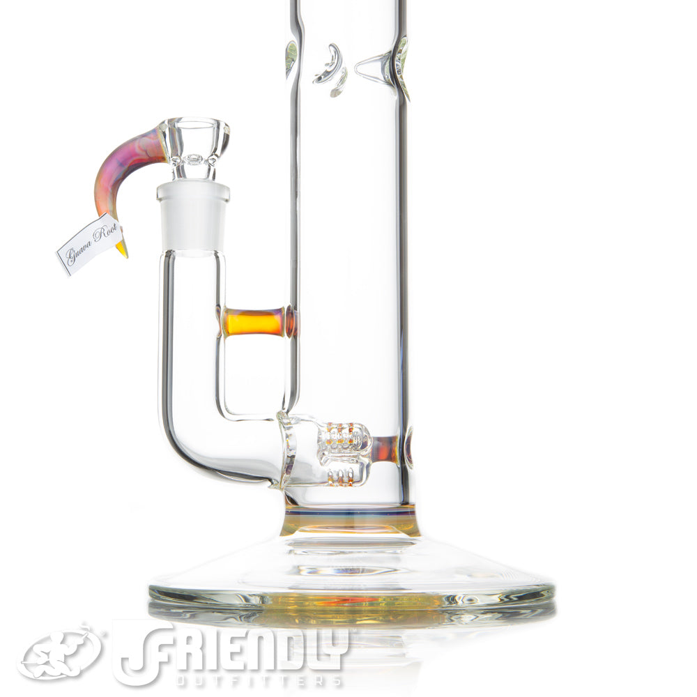 Sovereignty Glass 50x5 3 Line w/ Partial Guava Root Accents and Ice Pinch