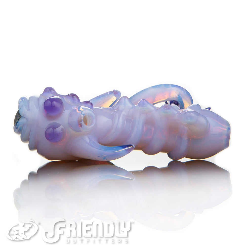 Mako Glass Pink Sea Monster Spoon #2