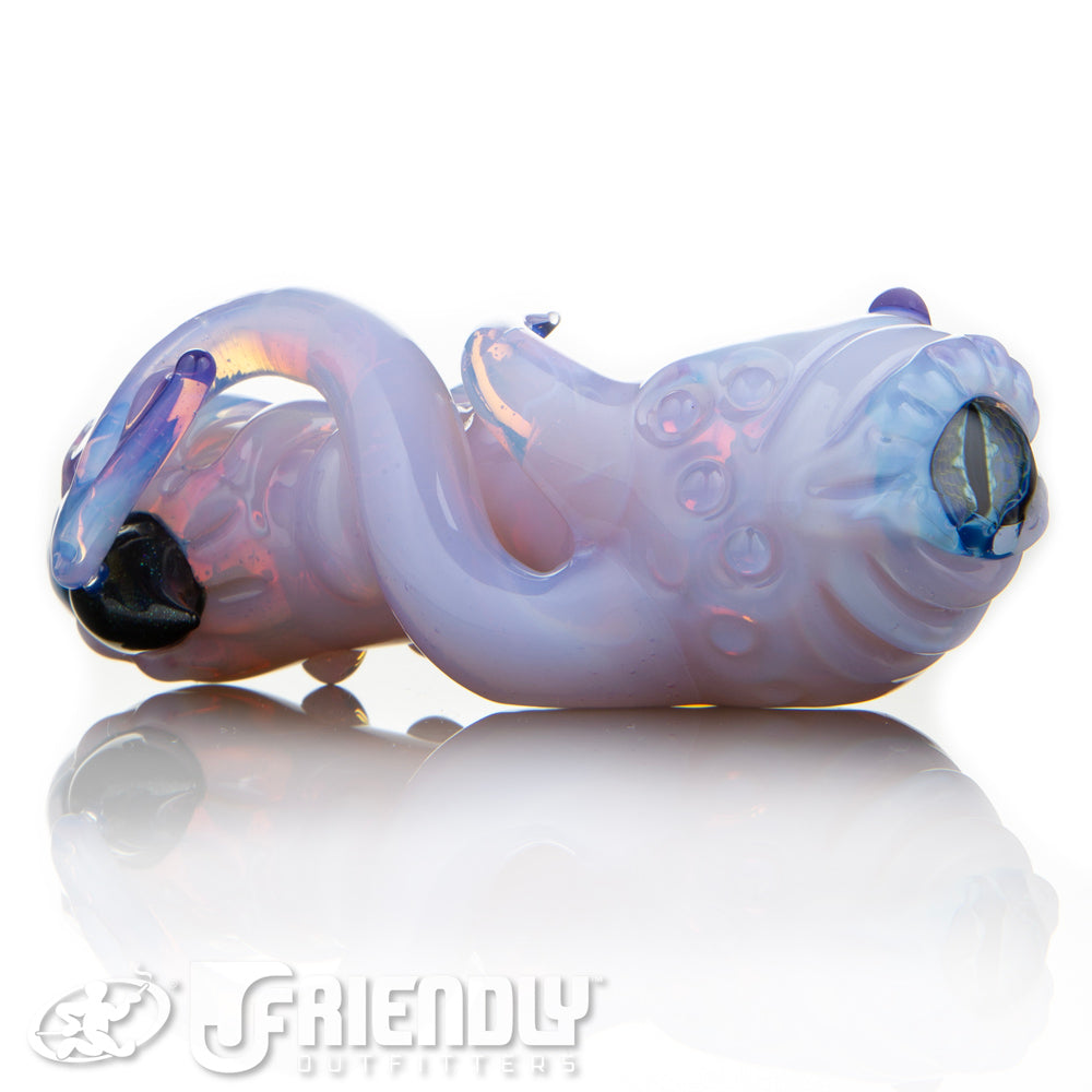 Mako Glass Pink Sea Monster Spoon #2