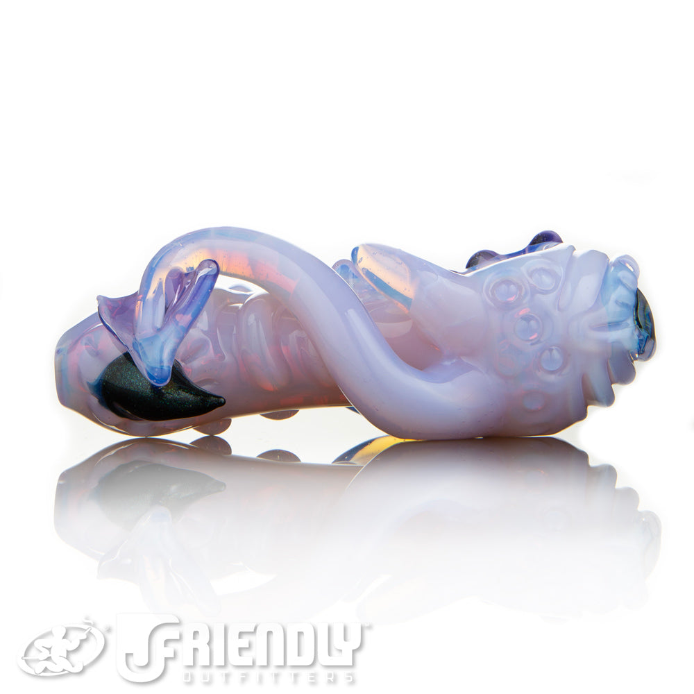 Mako Glass Pink Sea Monster Spoon #2