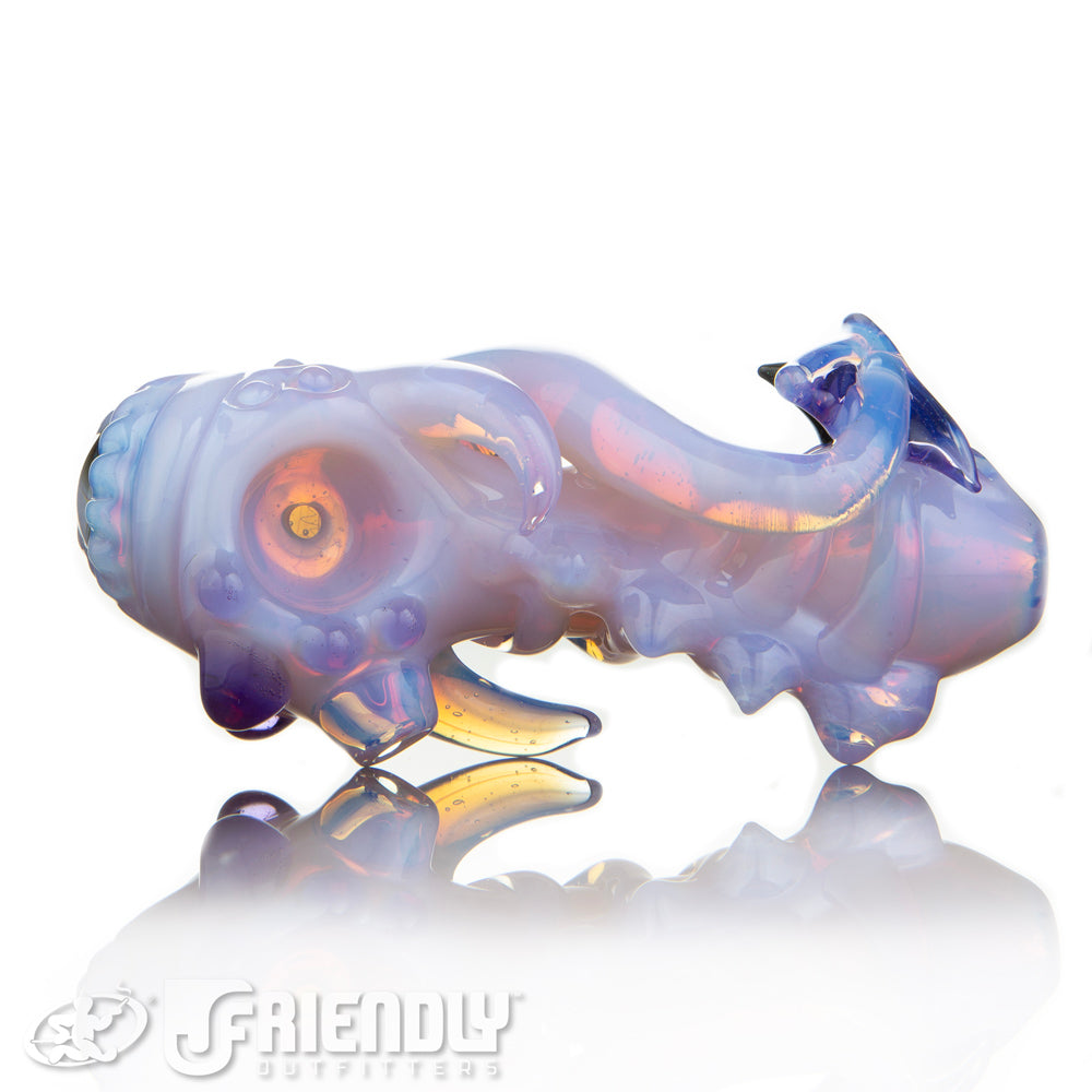 Mako Glass Pink Sea Monster Spoon #2