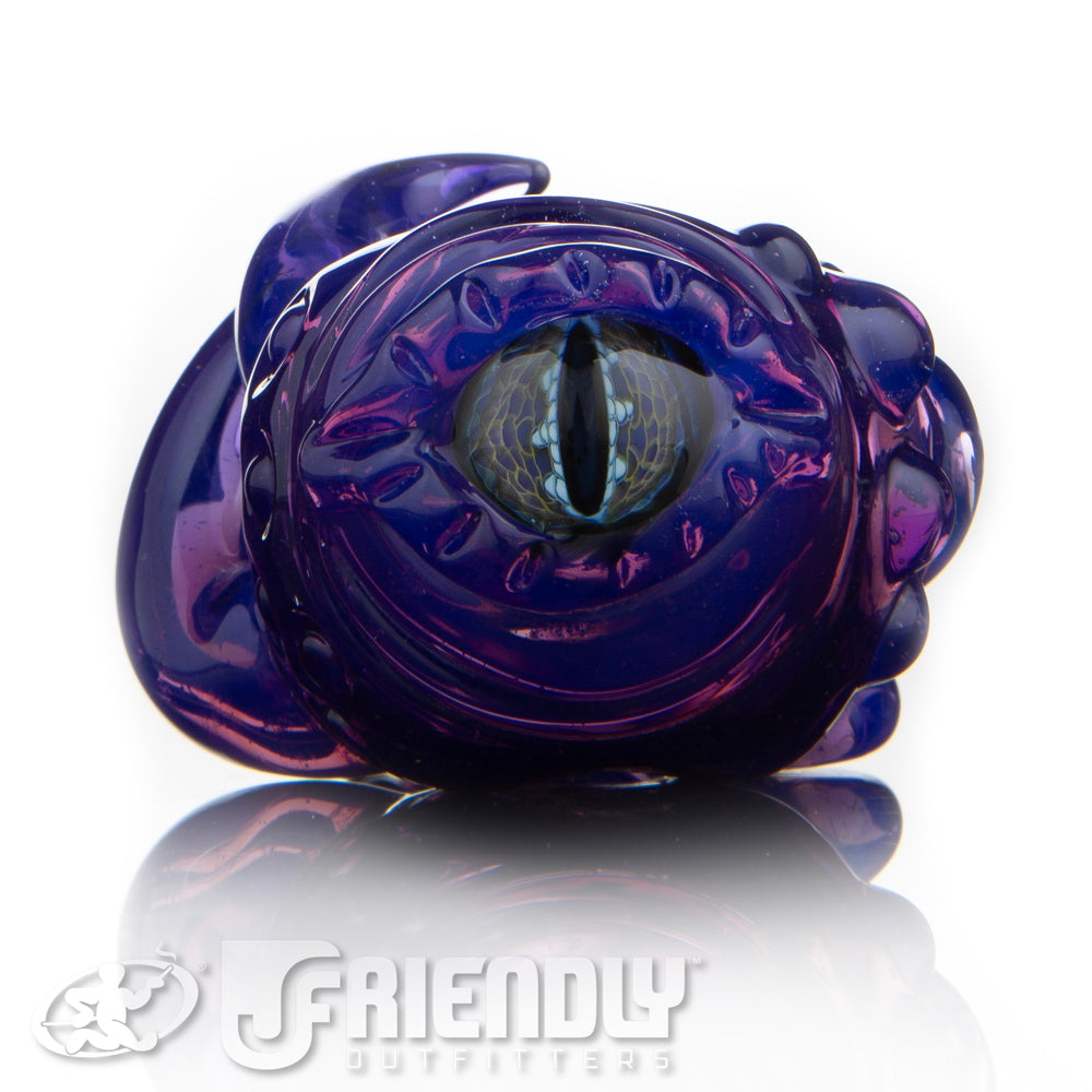 Mako Glass Purple Sea Monster Spoon #1