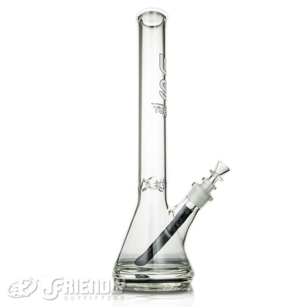 US Tubes 18" Beaker 55 w/Black Accents and 24mm Joint