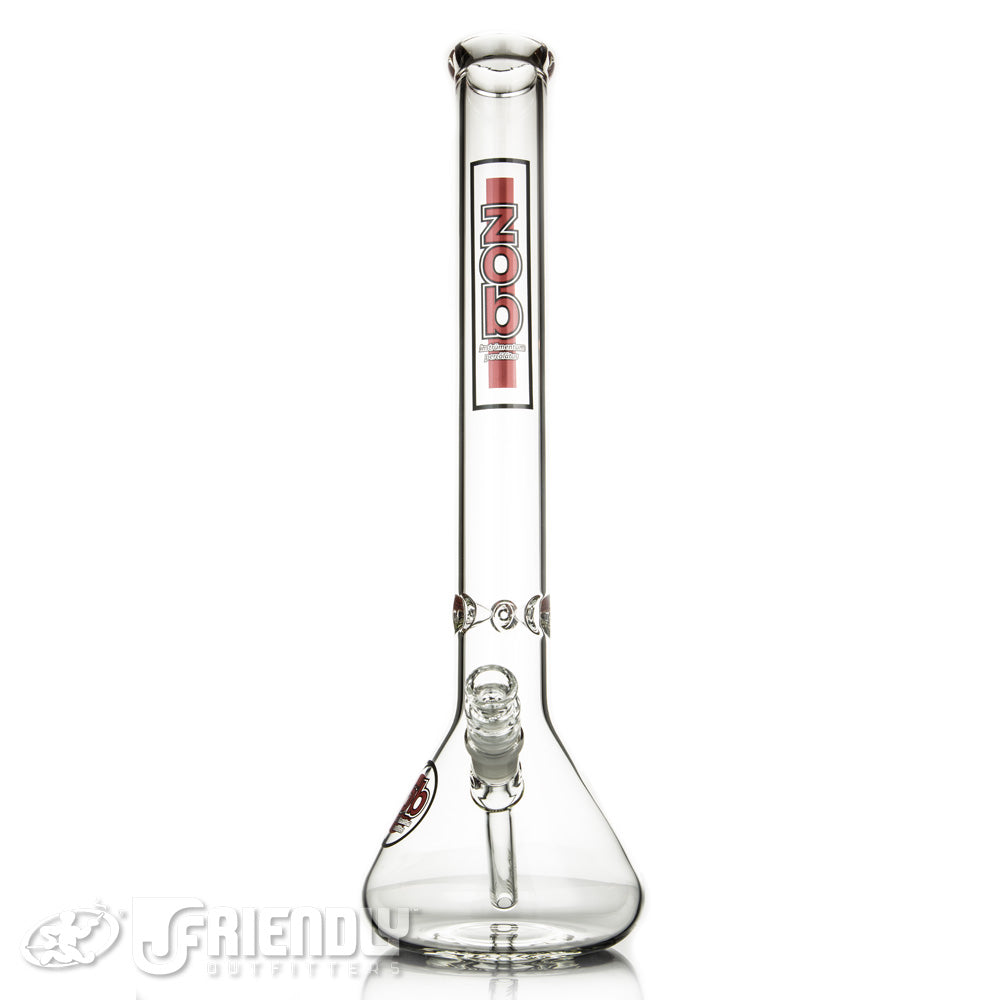 Zob Glass OG 18" Beaker  w/Red and Black Label