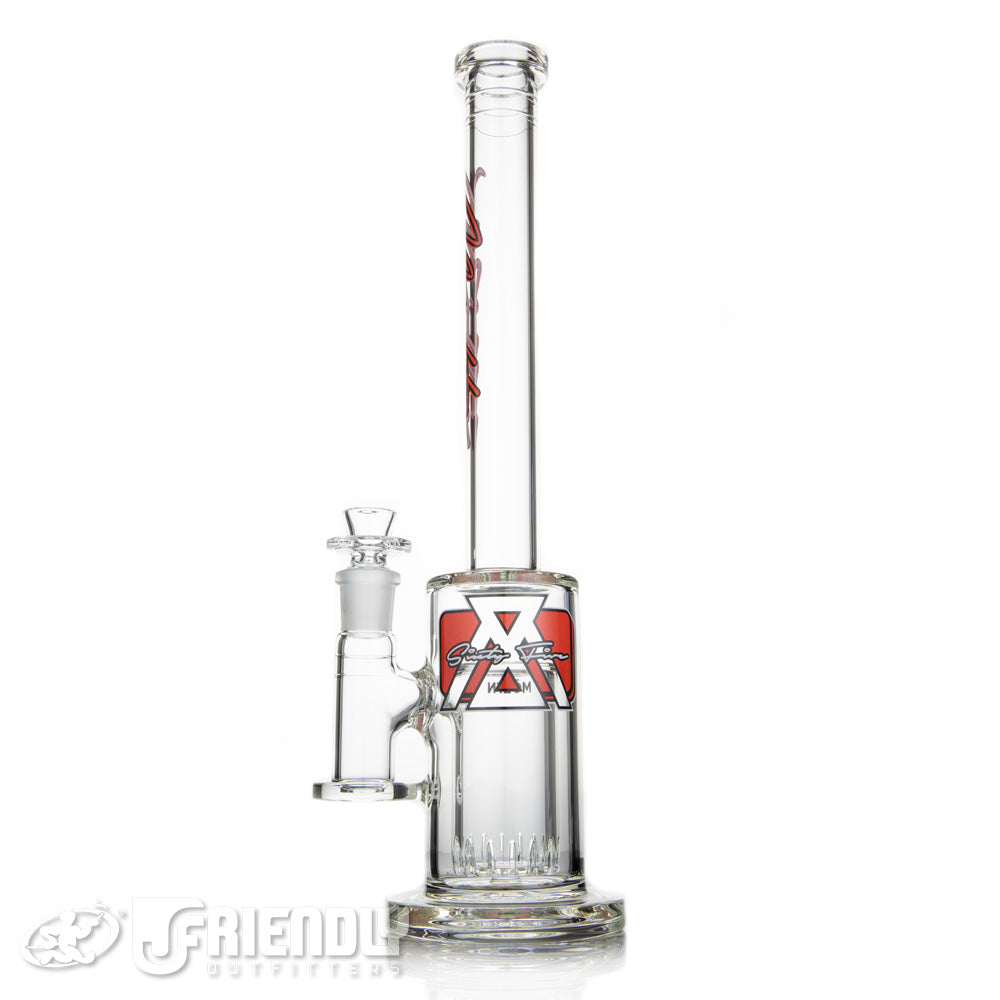 Moltn Glass 65 Short Body Tall Can Perc Tube w/Red Label