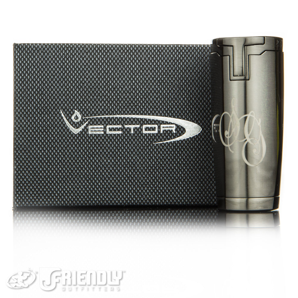 Sovereignty Glass/Vector Gunmetal Apex Torch Lighter