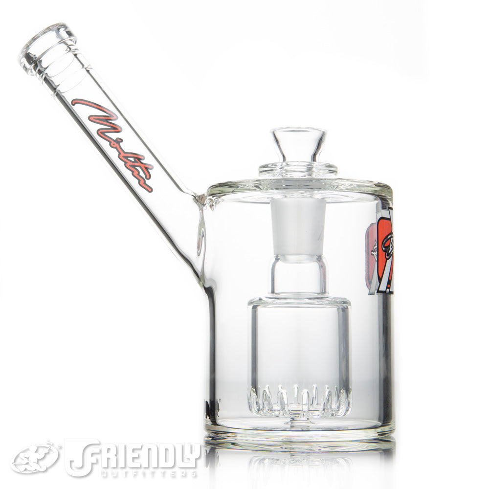 Moltn Glass Small Bubbler 80 w/Red Label