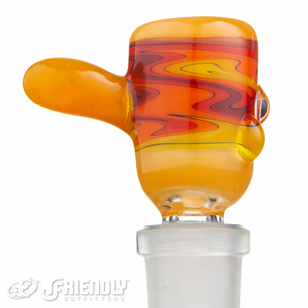 Fat Bottom 14mm Red Orange and Yellow Montage Slide #13