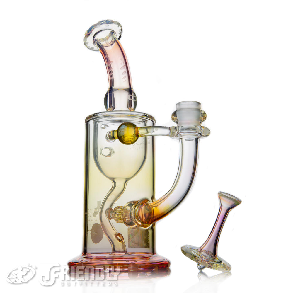 Mobius Glass Fume Series Recurve w/Cold Work and Cap