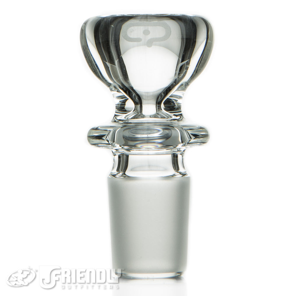 Mobius Glass Single Hole 18mm Slide