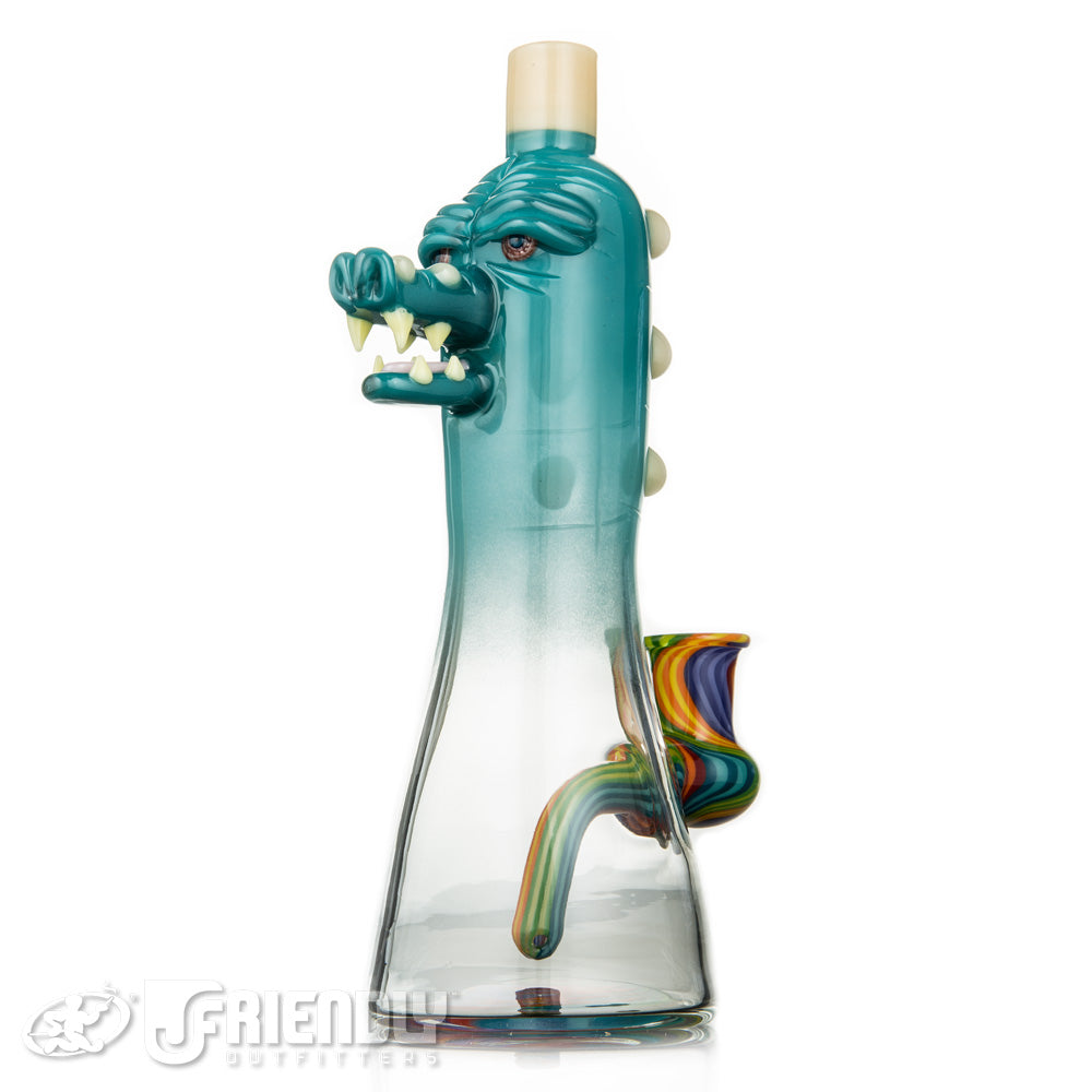 Aaron U Glass 14mm Aqua Gator Jammer