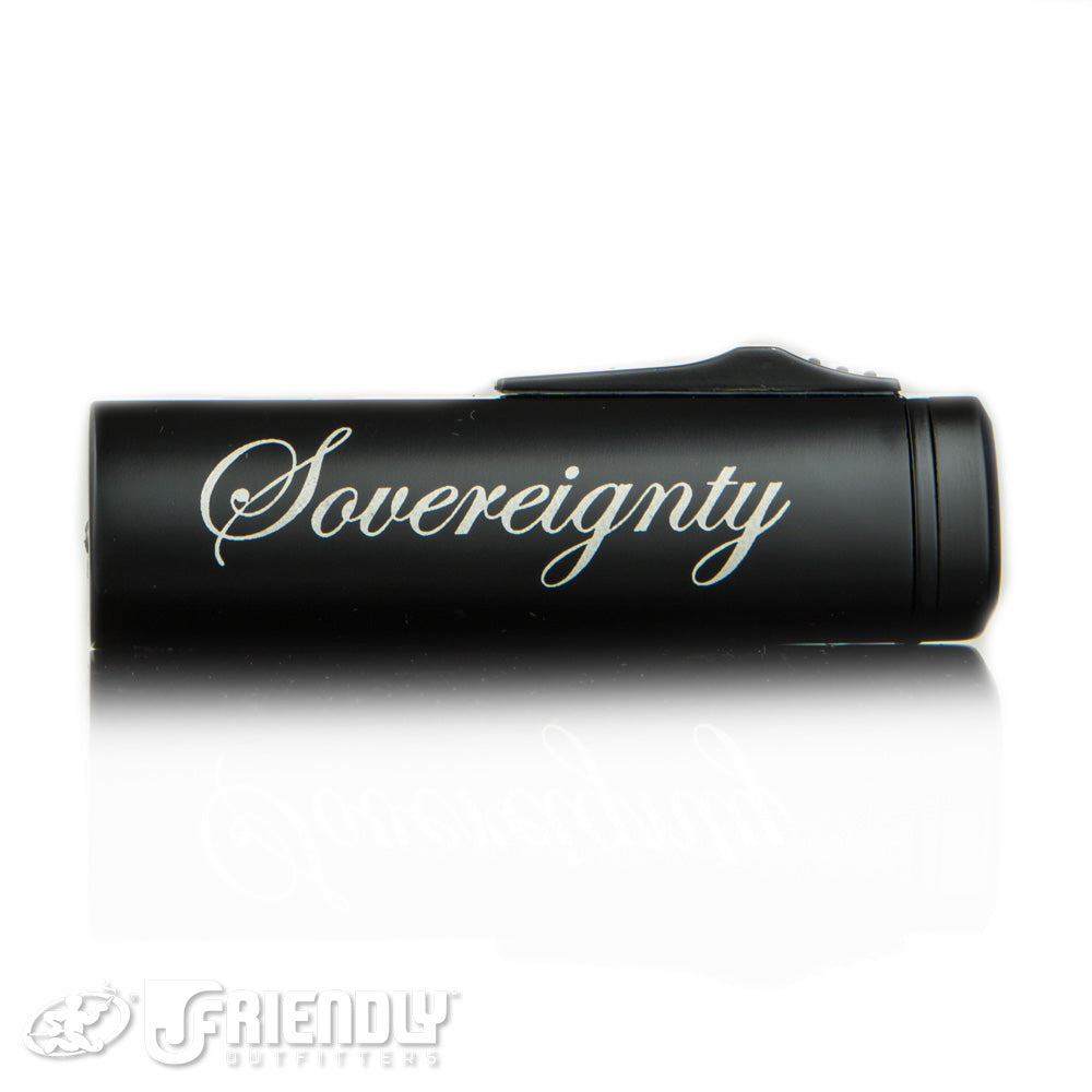 Sovereignty Glass x Vector Vlast Torch Lighter in Black Matte