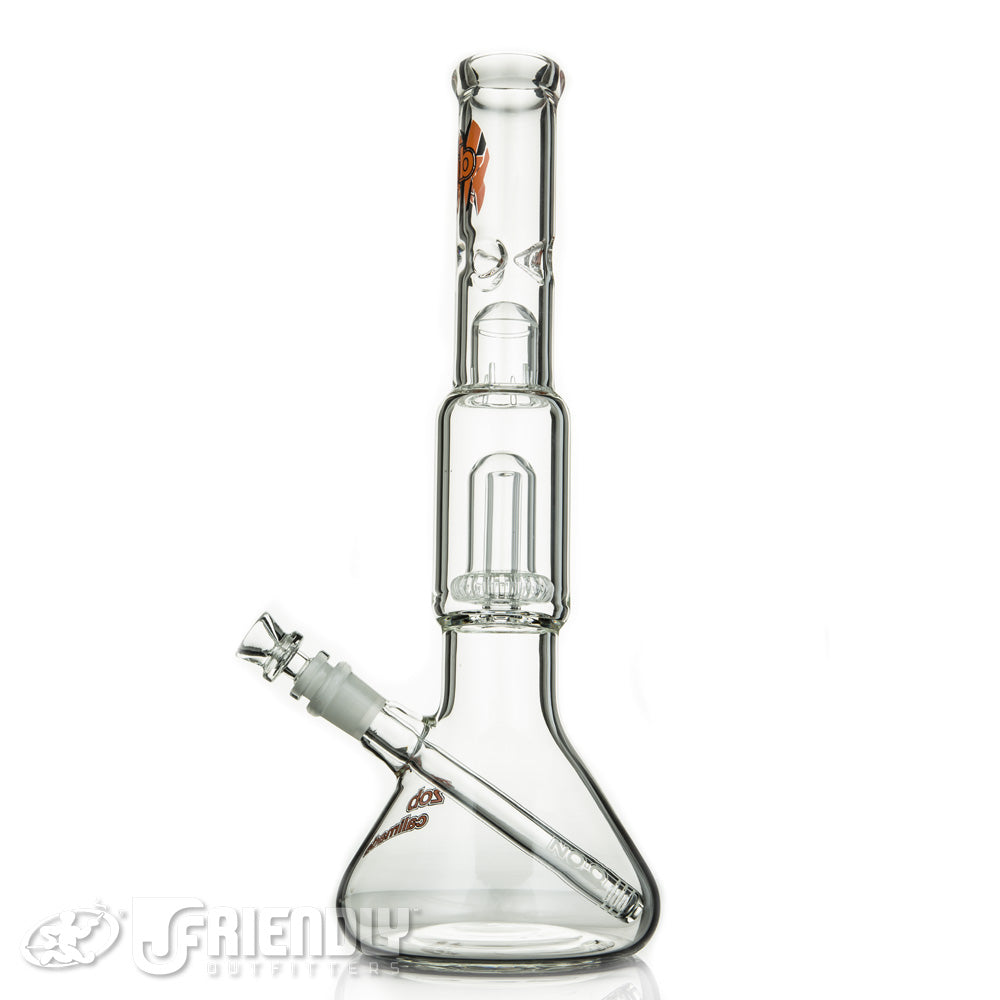 ZOB Glass UFO Beaker w/Orange and Black Logo