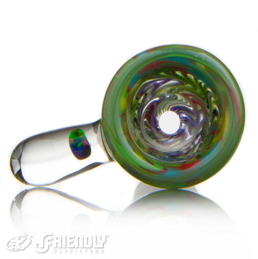 Alex Schmalex 14mm Green and Purple Martini Slide #40